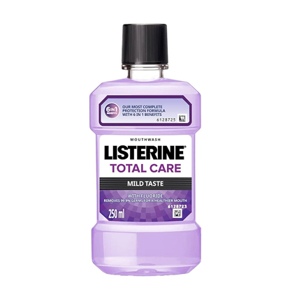 Listrine Mouth Wash Total Care Mild Teste 